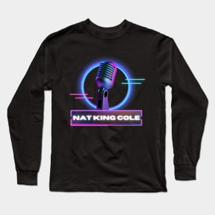 Nat King Cole // Old Mic Long Sleeve T-Shirt